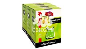 کیسه زباله متوسط رولی پرفراژدار 24بسته غزال 