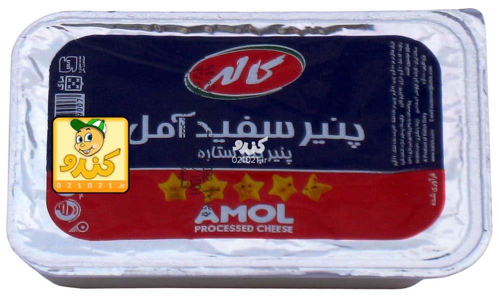 تصویر بزرگ‌شده پنیر سفید پنج ستاره 400 گرمی آمل کاله