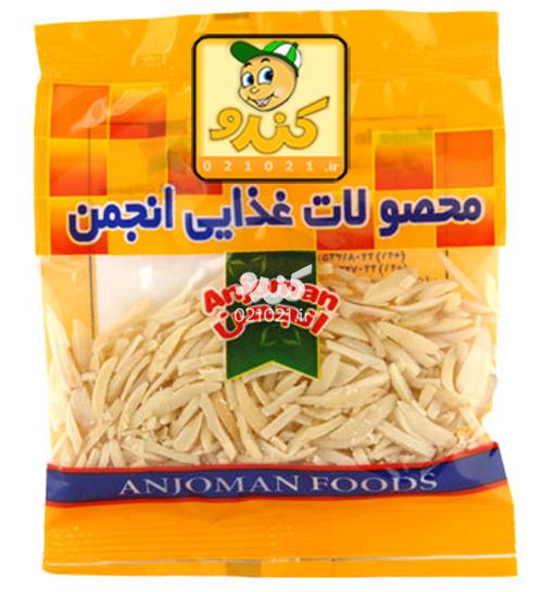 تصویر بزرگ‌شده خلال بادام 15 گرمی مرقوب