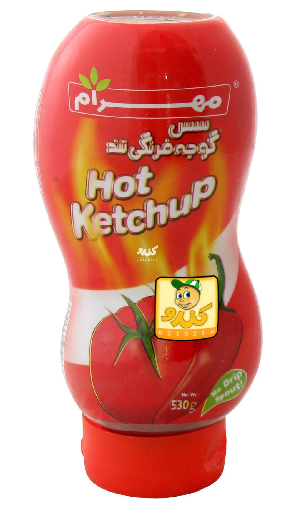 تصویر بزرگ‌شده سس گوجه تند مهرام