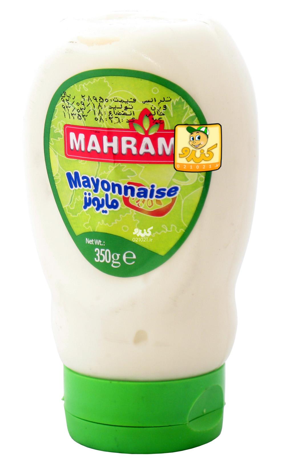 تصویر بزرگ‌شده سس مایونز 350 گرمی مهرام