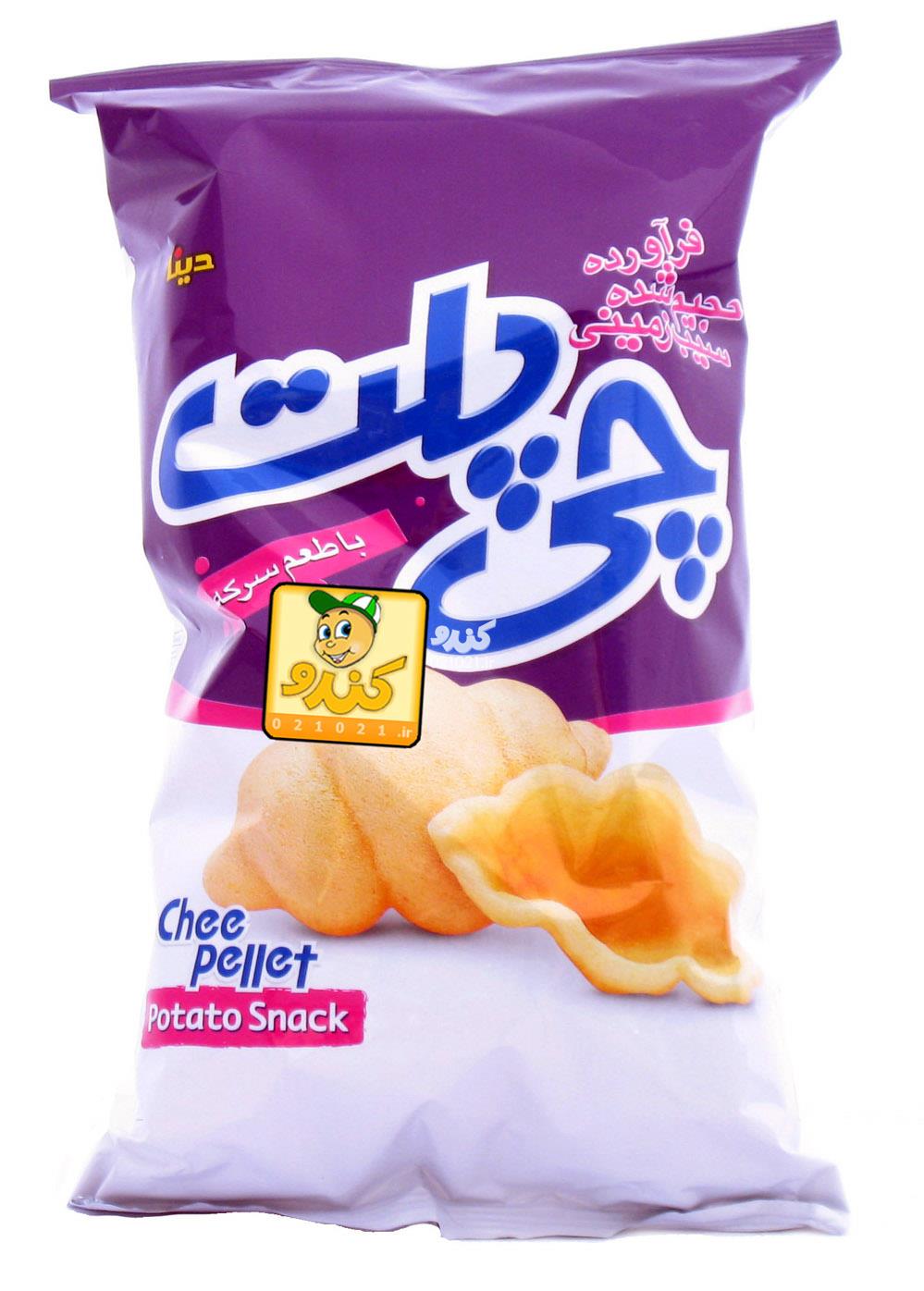 تصویر بزرگ‌شده چی پلت با طعم سرکه چی توز
