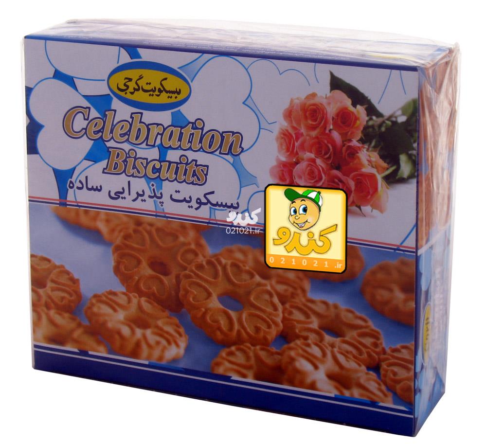 تصویر بزرگ‌شده بیسکویت پذیرایی ساده گرجی