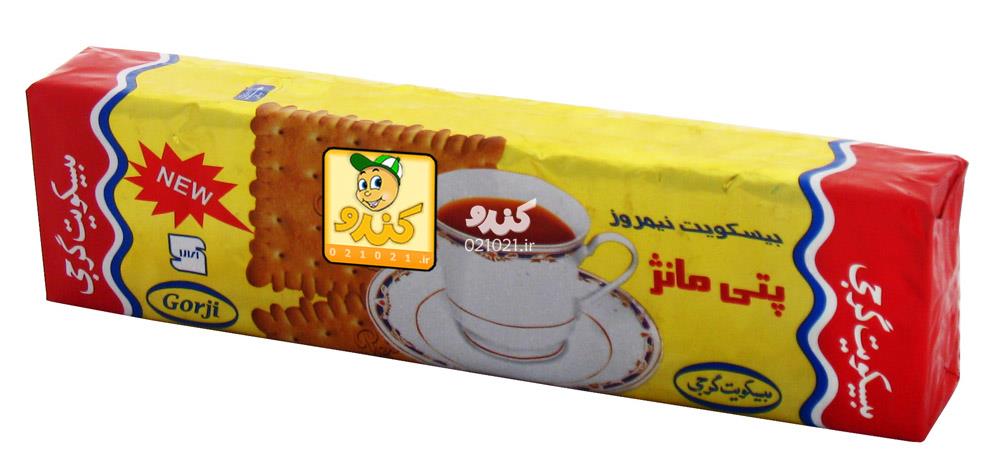 تصویر بزرگ‌شده بیسکویت نیمروز پتی مانژ گرجی