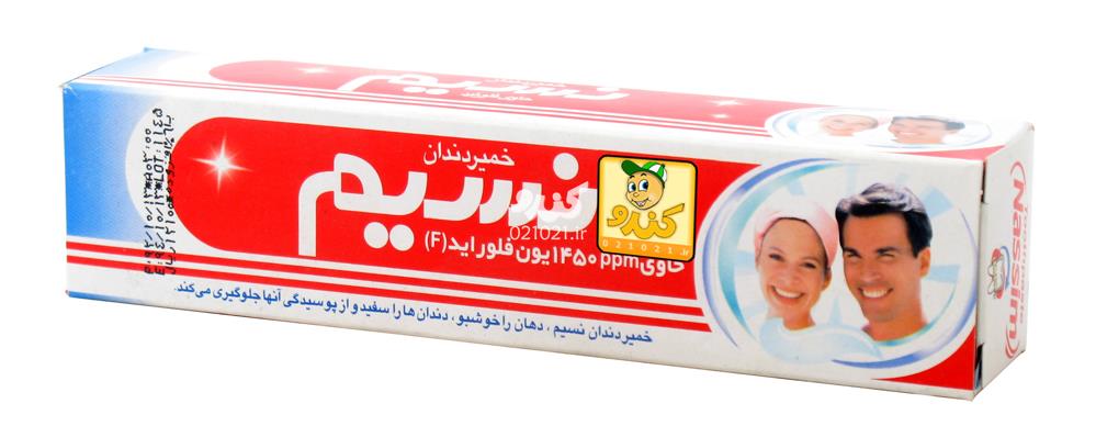 تصویر بزرگ‌شده خمیر دندان 80 گرمی نسیم 