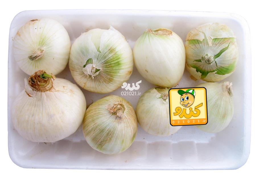 تصویر بزرگ‌شده پیاز سفید کیلویی کندو تحویل 2 ساعت بعد