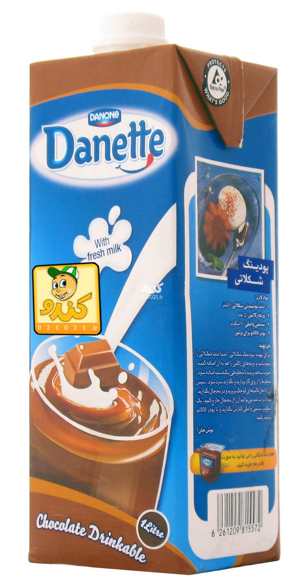 تصویر بزرگ‌شده نوشیدنی شیر شکلاتی 1 لیتری دنت