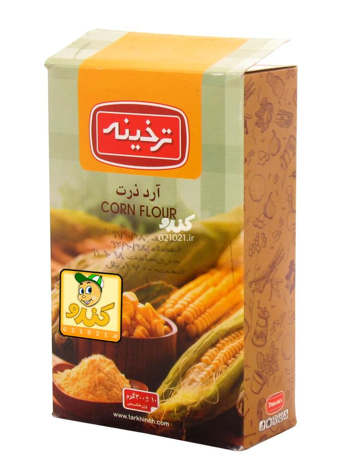 تصویر بزرگ‌شده آرد ذرت ترخینه