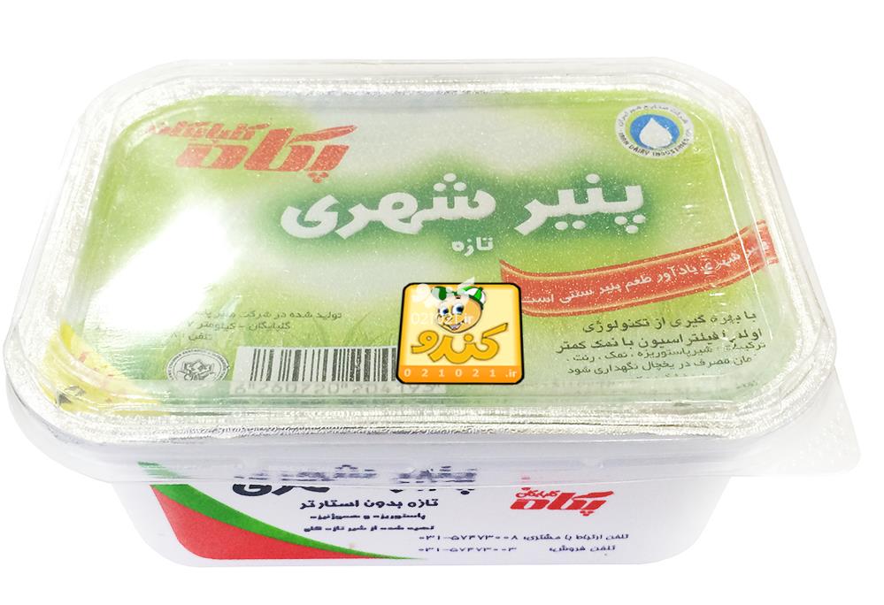 تصویر بزرگ‌شده پنیر شهری 450 گرمی پگاه