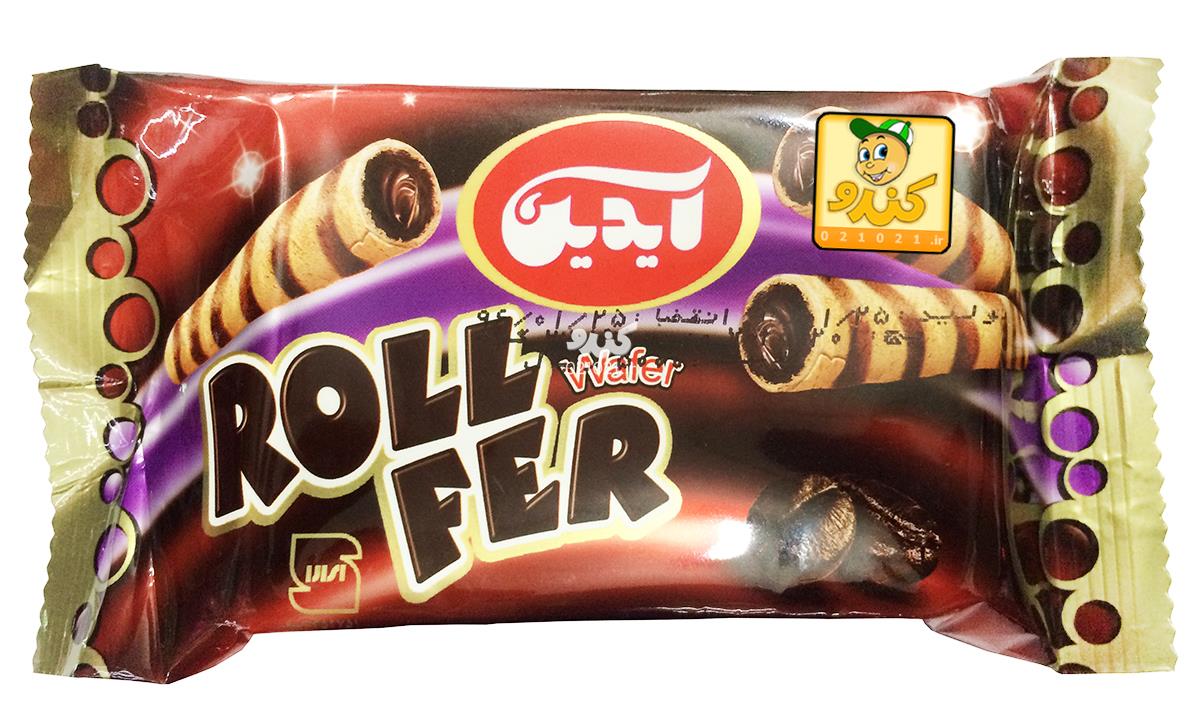 تصویر بزرگ‌شده رول فر با طعم قهوه 35 گرمی آیدین