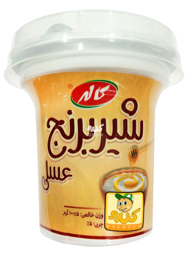 تصویر بزرگ‌شده شیر برنج عسلی 100 گرمی کاله