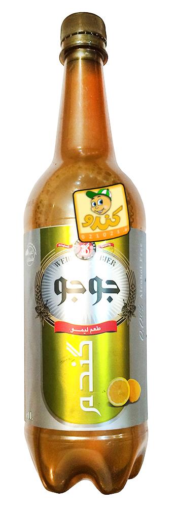 تصویر بزرگ‌شده نوشیدنی گندم و مالت جو با طعم لیمو 1 لیتری جوجو