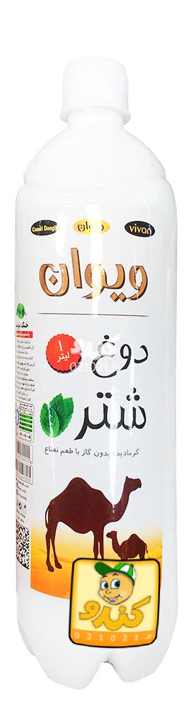 تصویر بزرگ‌شده دوغ شتر با طعم نعناع 1 لیتری تازه 
