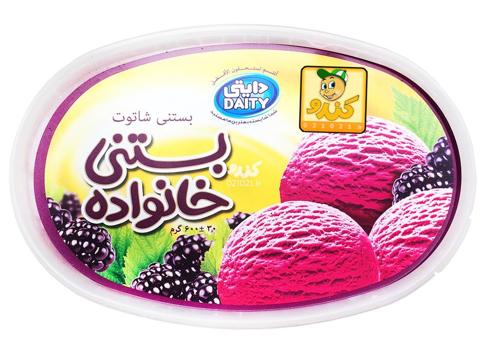 تصویر بزرگ‌شده بستنی شاتوت 600 گرمی دایتی