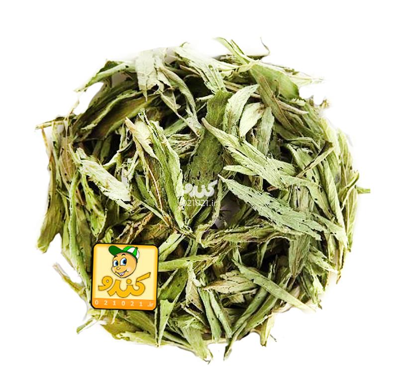 تصویر بزرگ‌شده برگ شیرین استویا خشک شده 100 گرمی کندو