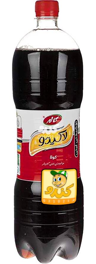 تصویر بزرگ‌شده نوشابه لبنی گازدار با طعم کولا لاکیدو 1500 سی سی کاله