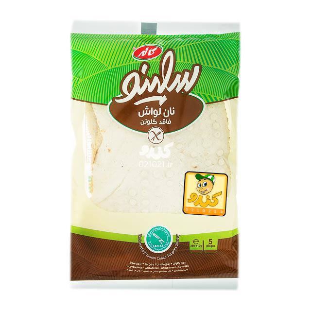 تصویر بزرگ‌شده نان لواش بدون گلوتن 5 عددی 350 گرمی سلینو کاله